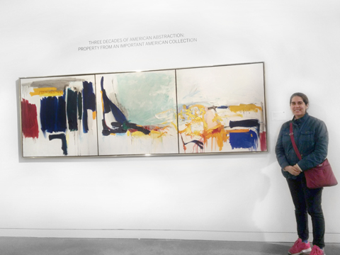 With Joan Mitchell